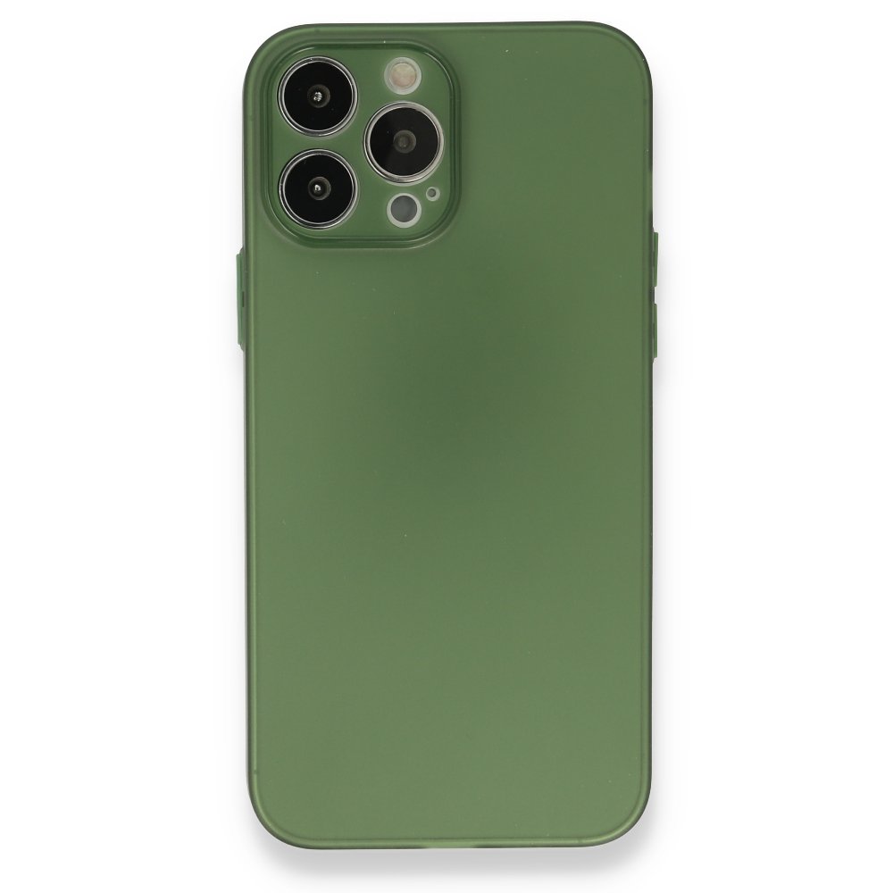  iPhone 13 Pro Kılıf Puma Silikon - Yeşil