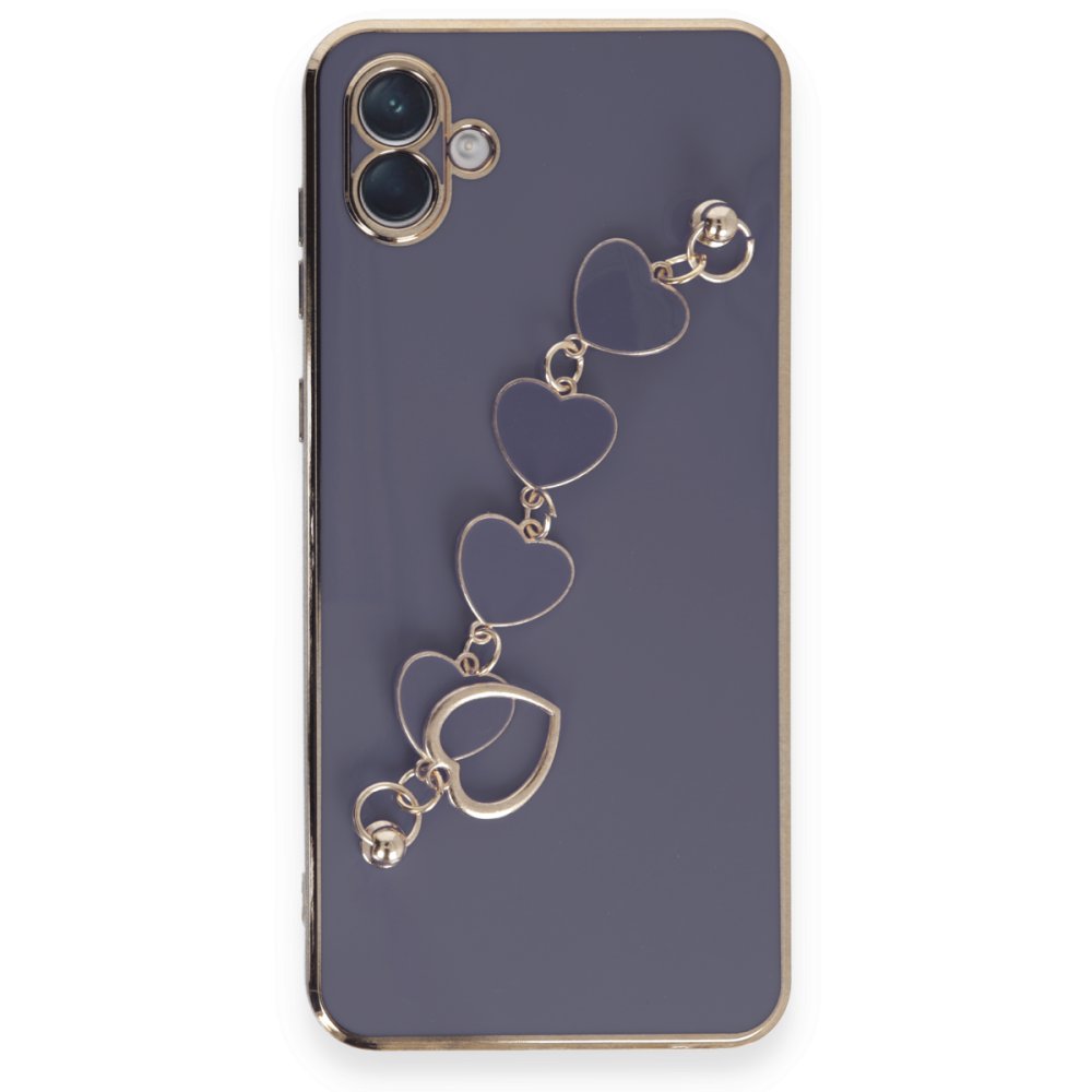  Samsung Galaxy A04 Kılıf Esila Silikon - Gri