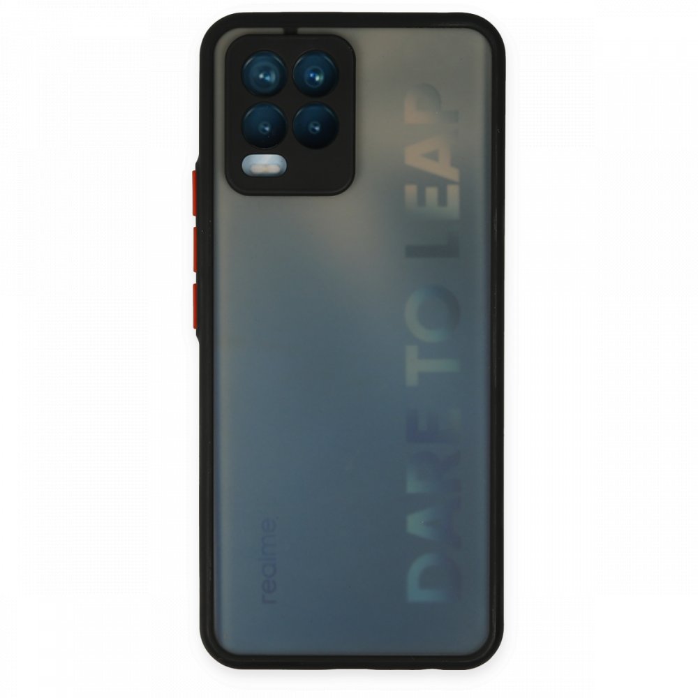  Realme 8 Pro Kılıf Montreal Silikon Kapak - Siyah