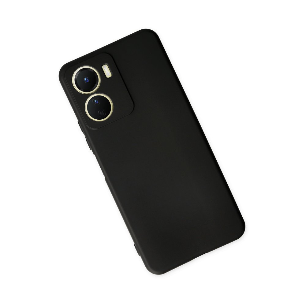 Vivo Y16 Kılıf First Silikon - Siyah Vivo Y16 Kılıf First Silikon - Siyah