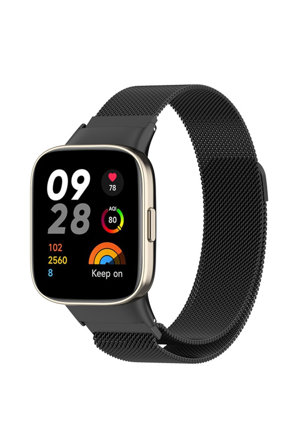 Redmi Watch 3 Metal Mıknatıslı Kordon - Siyah