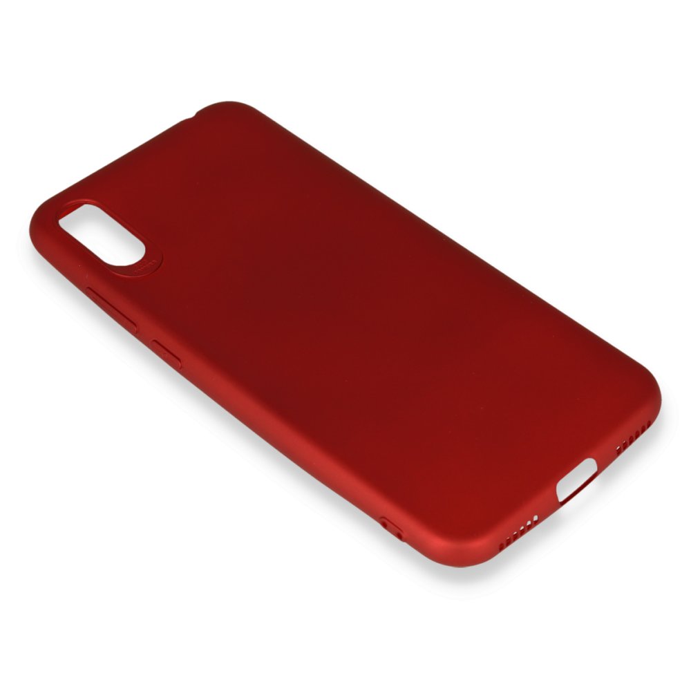 Redmi 7A Kılıf First Silikon - Bordo Redmi 7A Kılıf First Silikon - Bordo