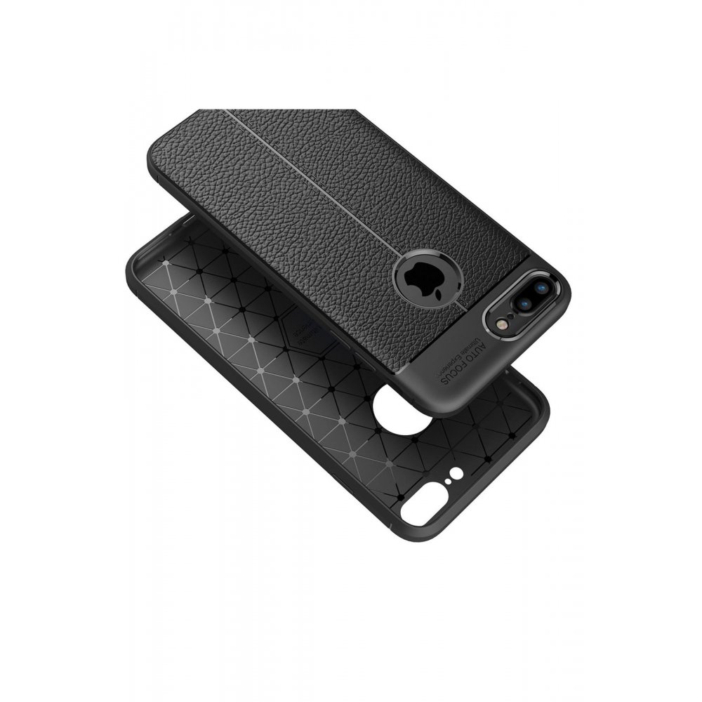 iPhone 8 Plus Kılıf Auto Focus Kapak - Kırmızı iPhone 8 Plus Kılıf Auto Focus Kapak - Kırmızı