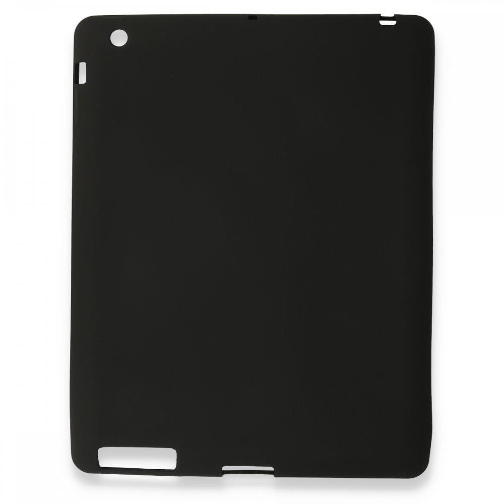  iPad 2 9.7 Kılıf Evo Tablet Silikon - Siyah