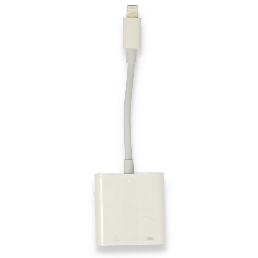  APR22 Iphone Otg 2in1 - Beyaz