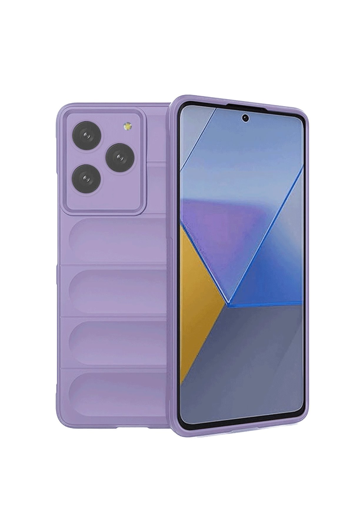  General Mobile Era 50 Kılıf Optimum Silikon - Lila