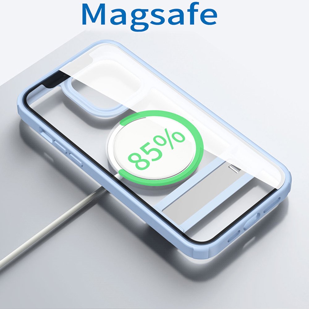  iPhone 11 Kılıf Rolet Stand Kapak - Siyah