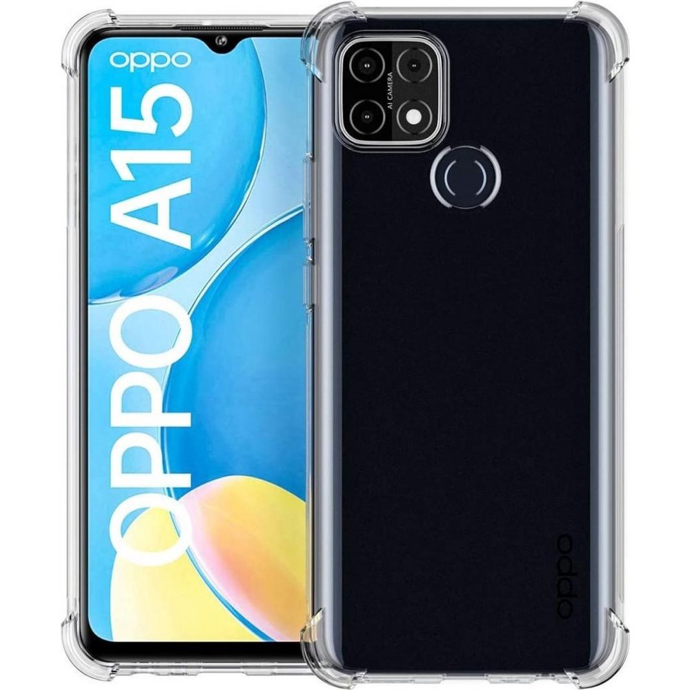  Oppo A15S Kılıf Olex Tpu Silikon - Şeffaf