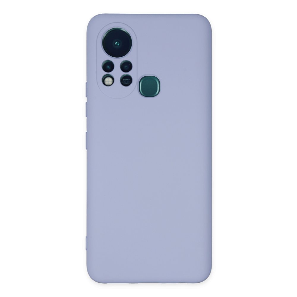 İnfinix Hot 11s Kılıf Nano içi Kadife Silikon - Lila  İnfinix Hot 11s Kılıf Nano içi Kadife Silikon - Lila
