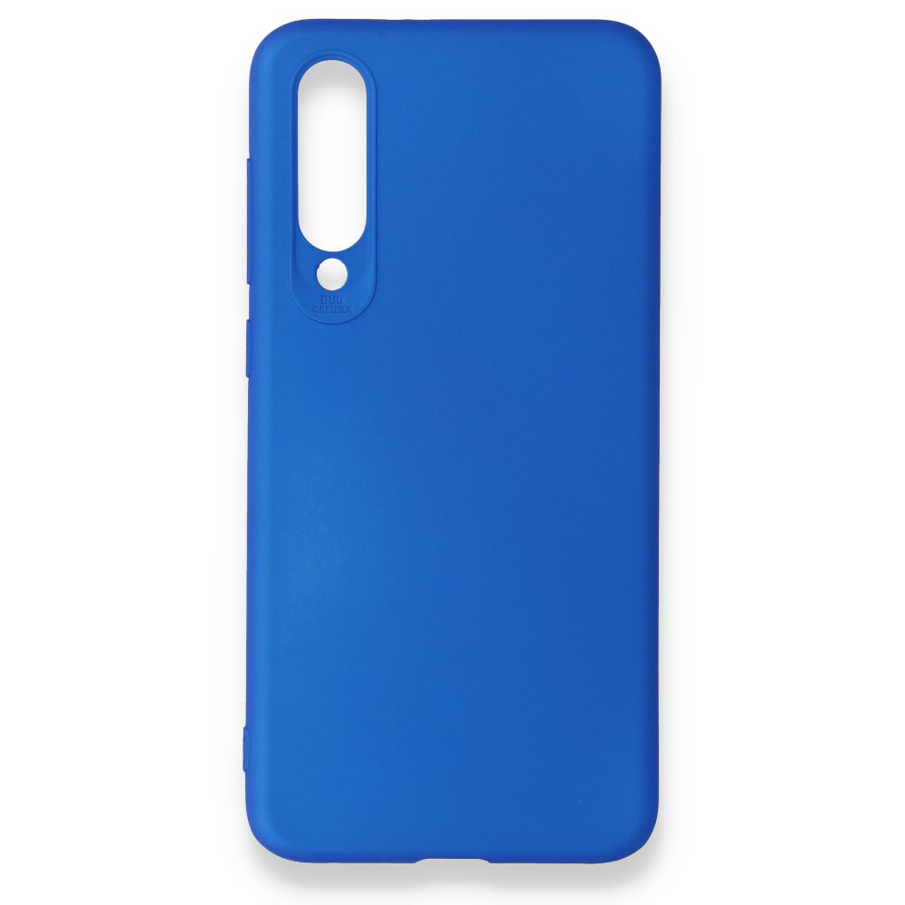 Xiaomi Mi 9 SE Kılıf First Silikon - Mavi  Xiaomi Mi 9 SE Kılıf First Silikon - Mavi