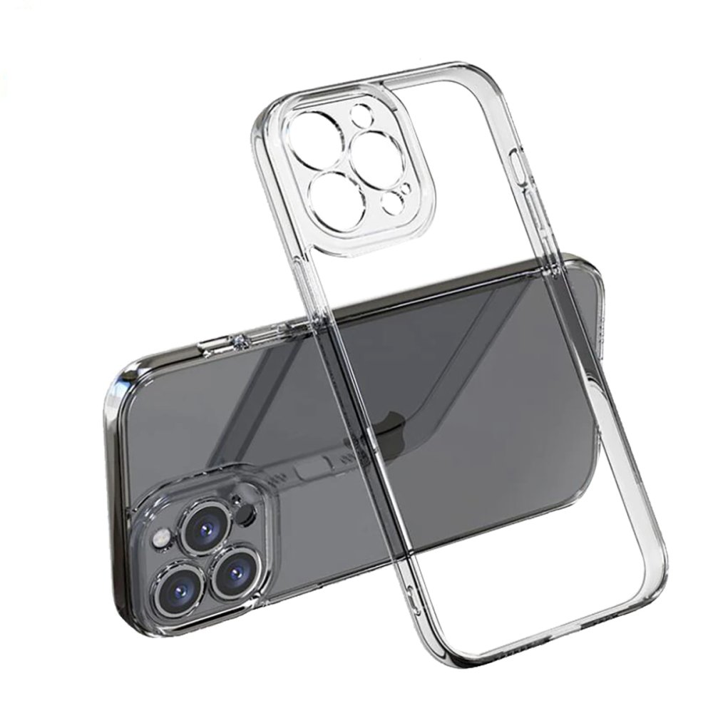 iPhone 14 Pro Max Kılıf Lüx Şeffaf Silikon  iPhone 14 Pro Max Kılıf Lüx Şeffaf Silikon