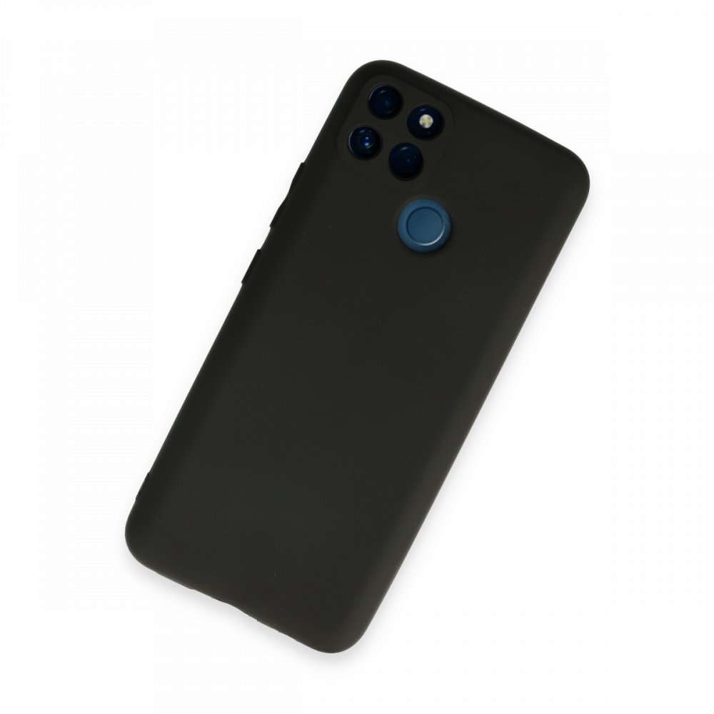  Realme C21Y Kılıf First Silikon - Siyah