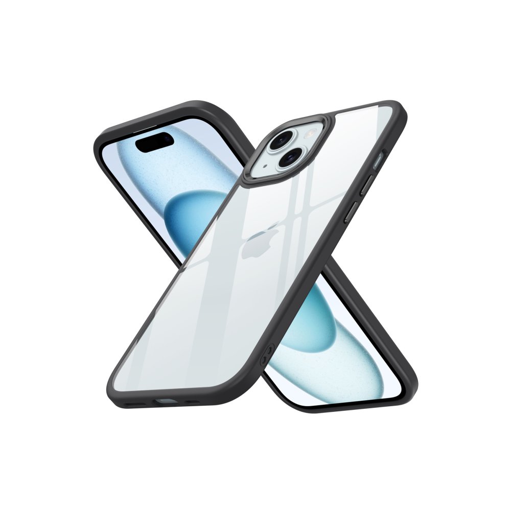  iPhone 15 Kılıf Power Silikon - Siyah