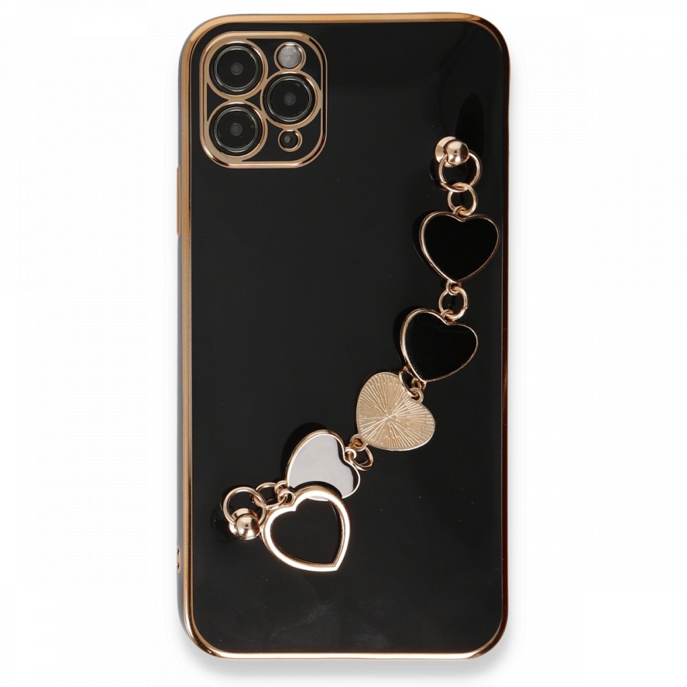  iPhone 11 Pro Kılıf Esila Silikon - Siyah