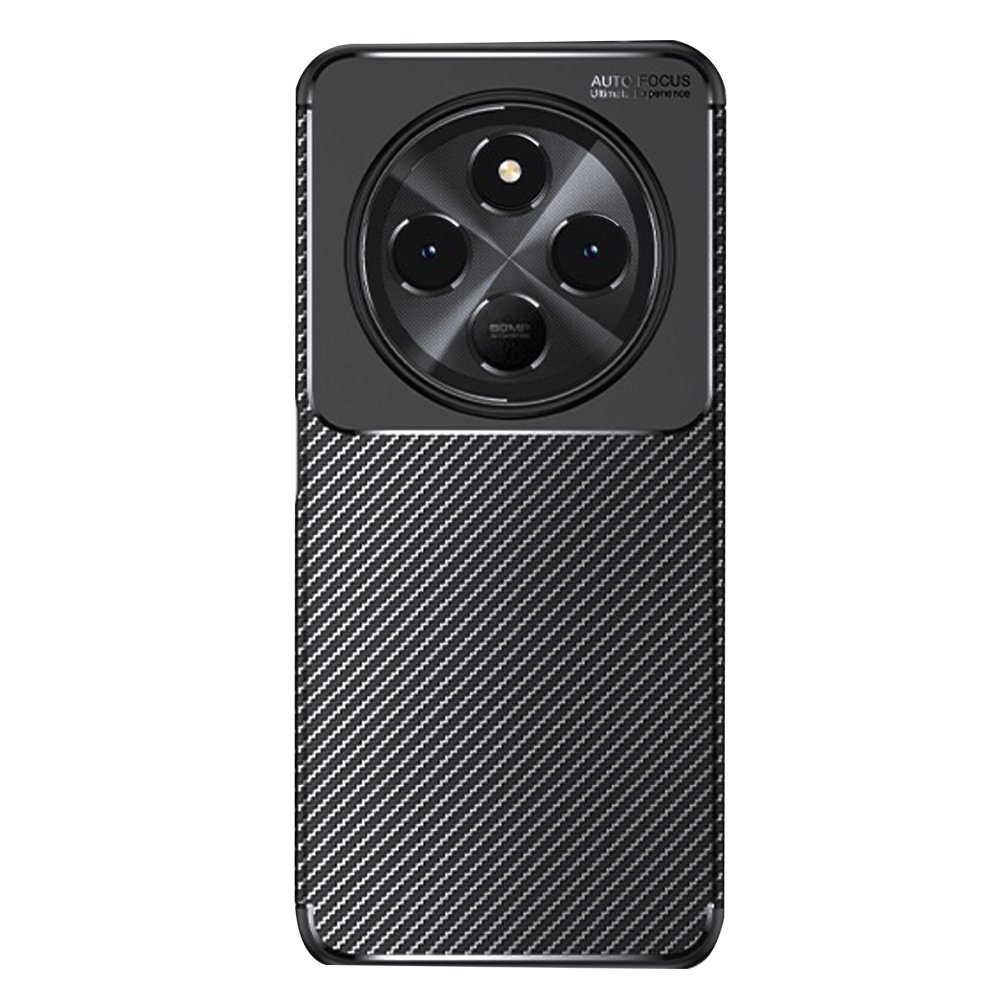 Redmi 14C Kılıf Auto Focus Karbon Kapak - Siyah Redmi 14C Kılıf Auto Focus Karbon Kapak - Siyah