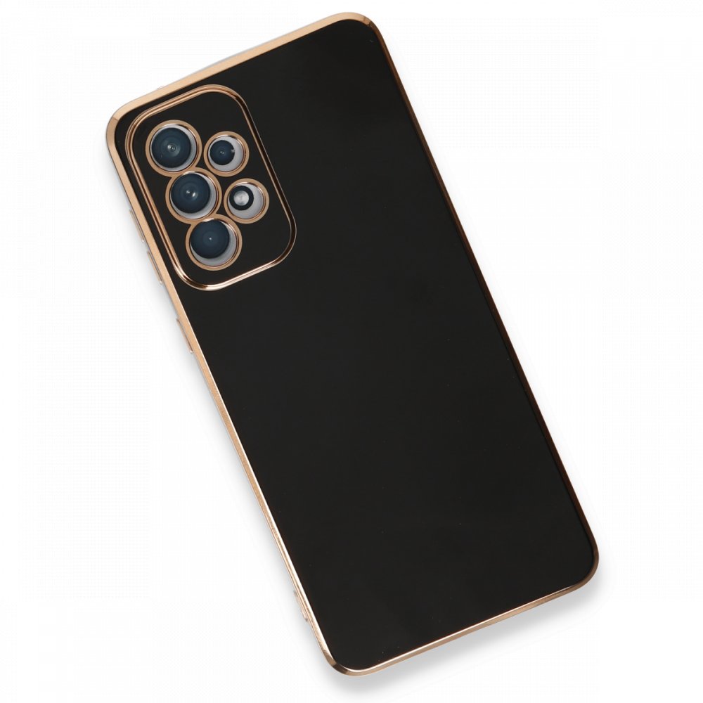  Samsung Galaxy A53 5G Kılıf Volet Silikon - Siyah