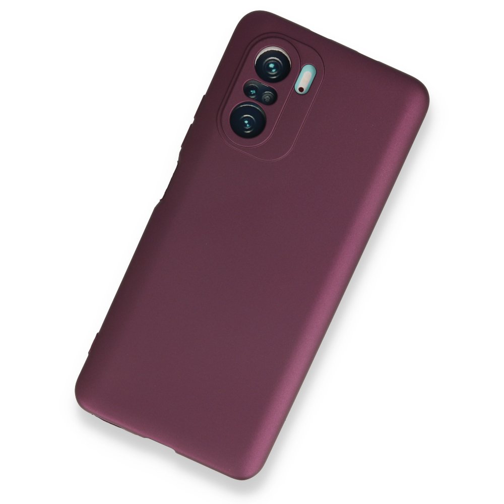 Redmi K40 Kılıf First Silikon - Mürdüm Redmi K40 Kılıf First Silikon - Mürdüm