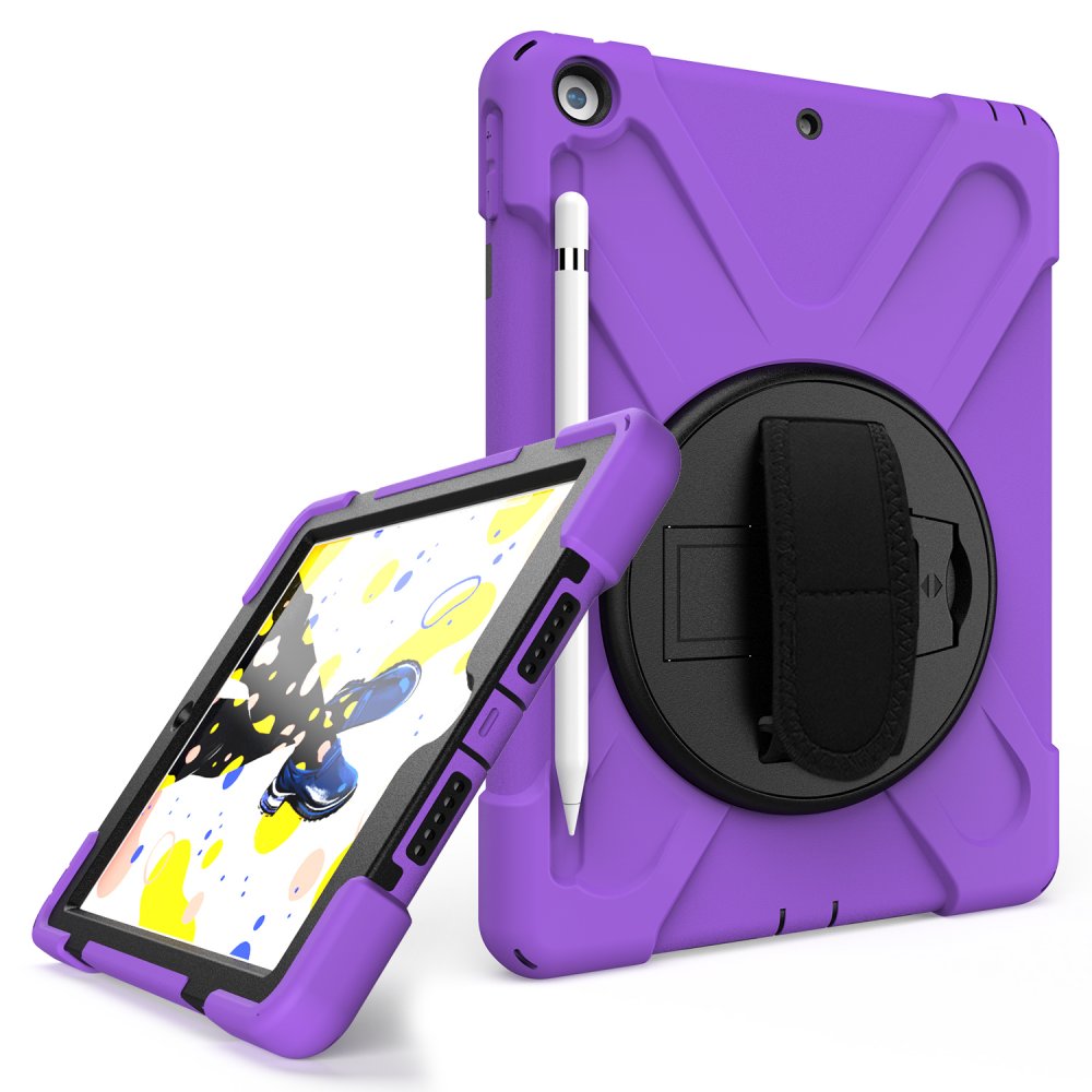 iPad 9.7 (2018) Kılıf Amazing Tablet Kapak - Mor iPad 9.7 (2018) Kılıf Amazing Tablet Kapak - Mor