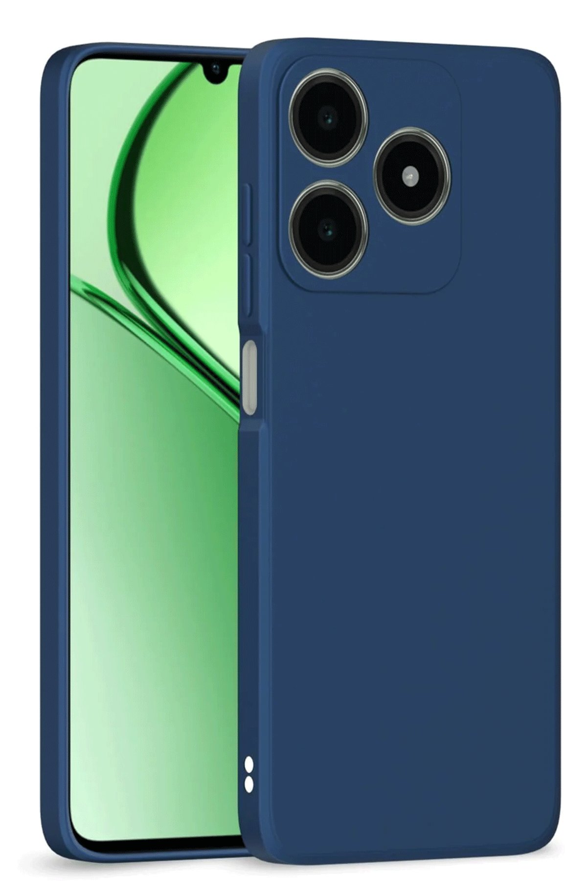 Realme C63 Kılıf First Silikon - Lacivert Realme C63 Kılıf First Silikon - Lacivert