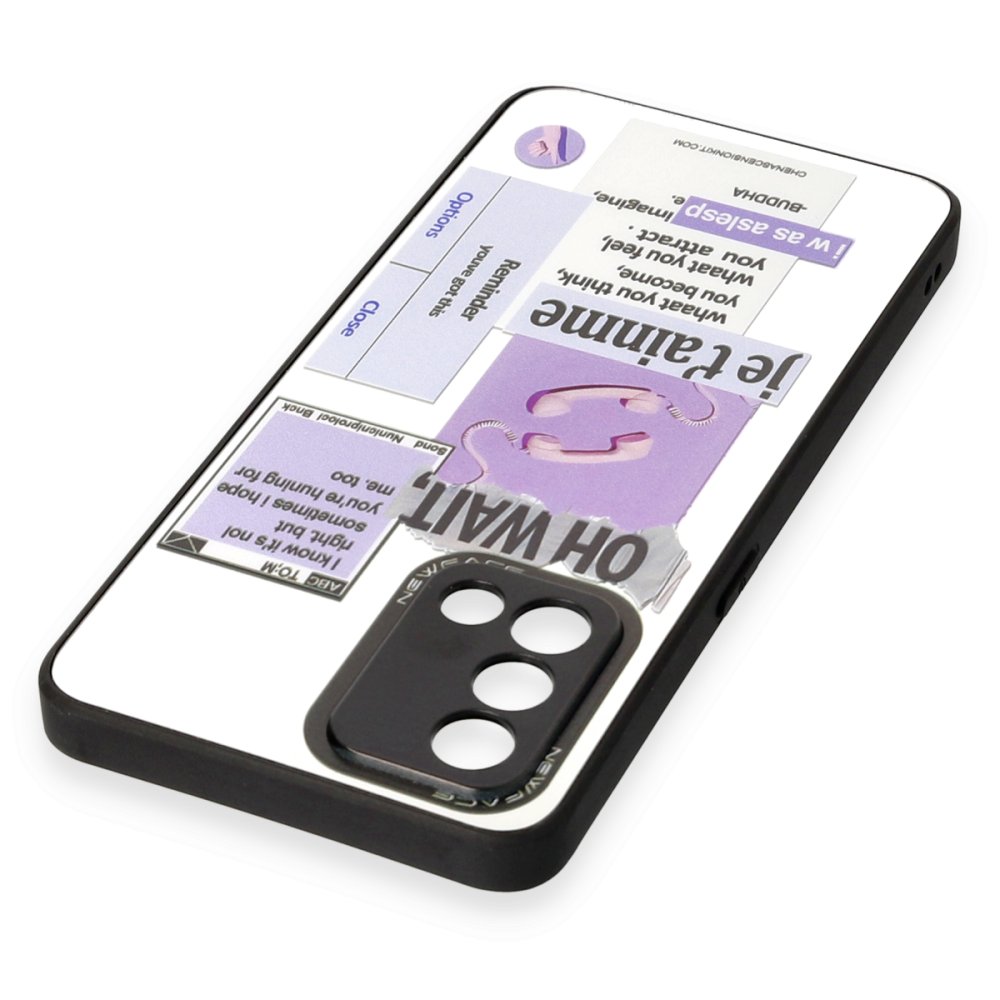  Oppo A74 4G Kılıf Mirror Desenli Kapak - Mirror - 4