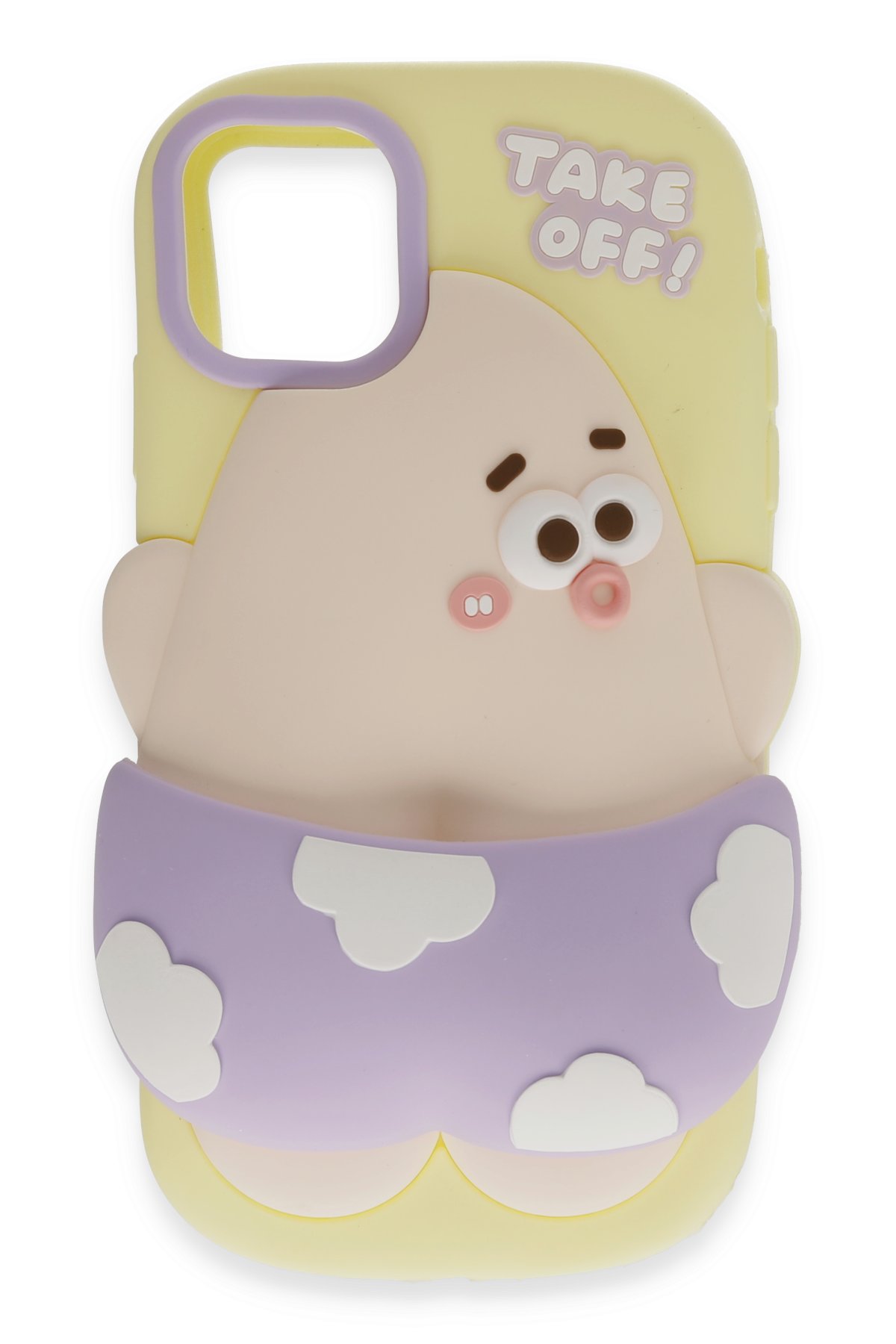  iPhone 14 Kılıf Poky Karakter Silikon Kapak - Desen 5