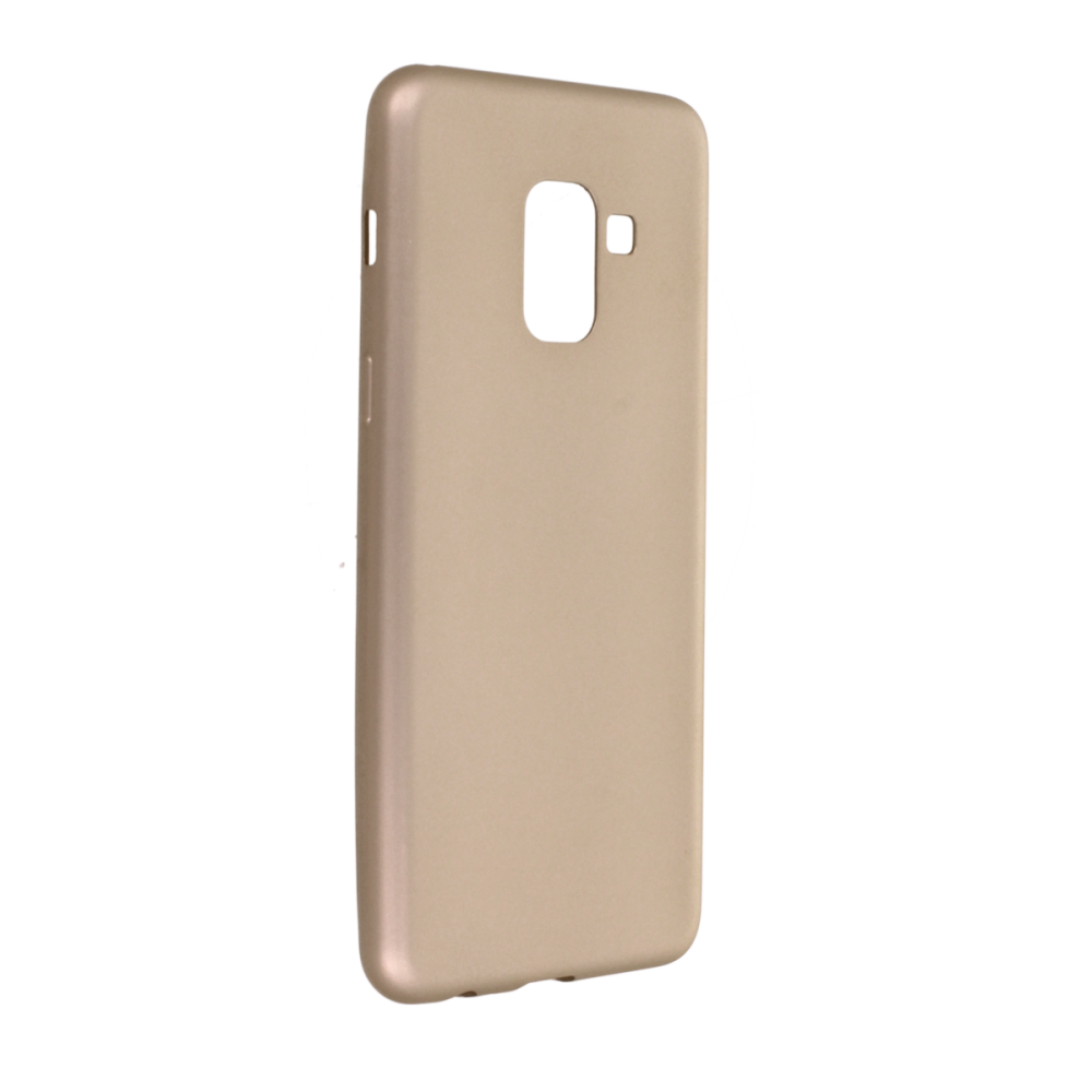  Samsung Galaxy A8 2018 Kılıf First Silikon - Gold