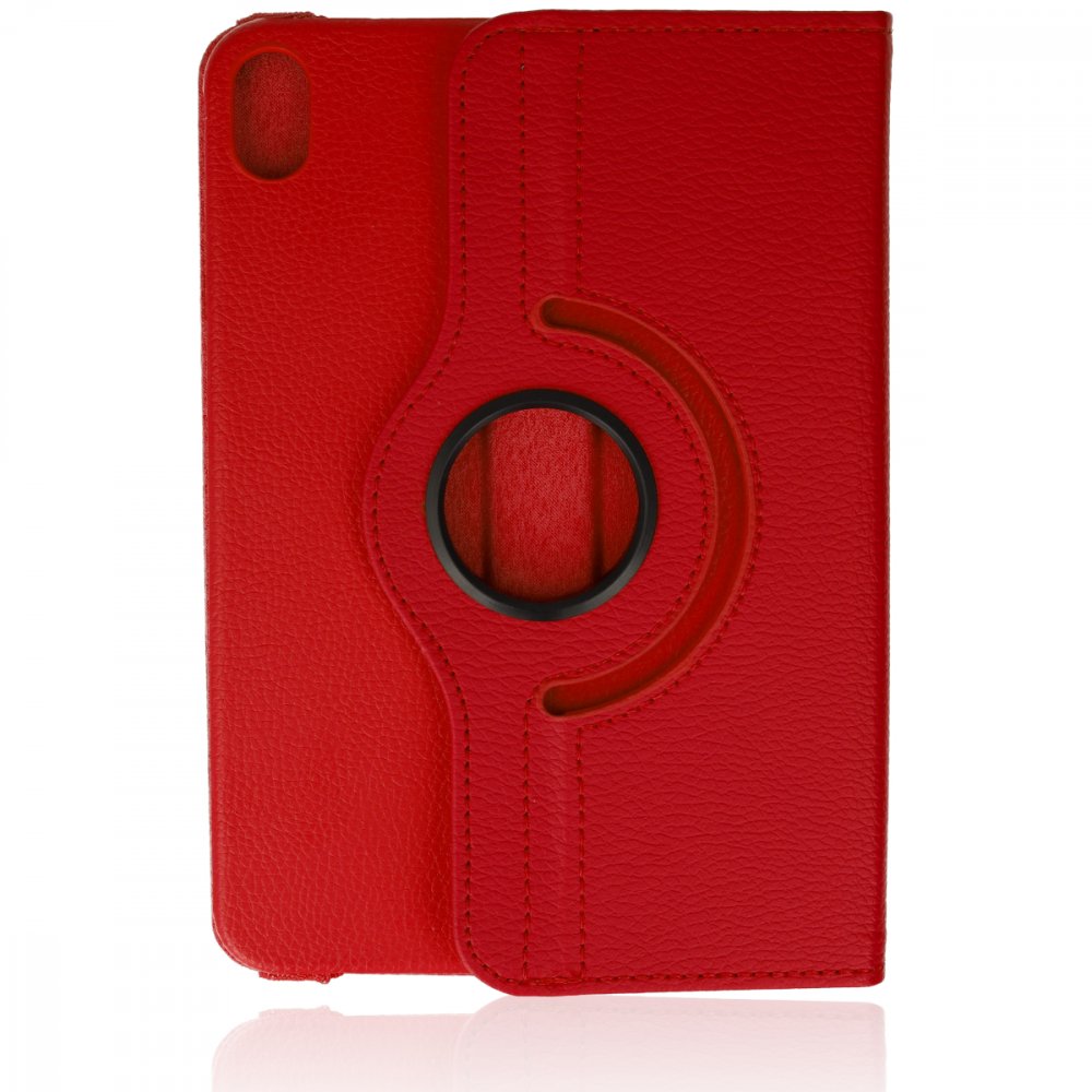  iPad Mini 6 Kılıf 360 Tablet Deri Kılıf - Kırmızı
