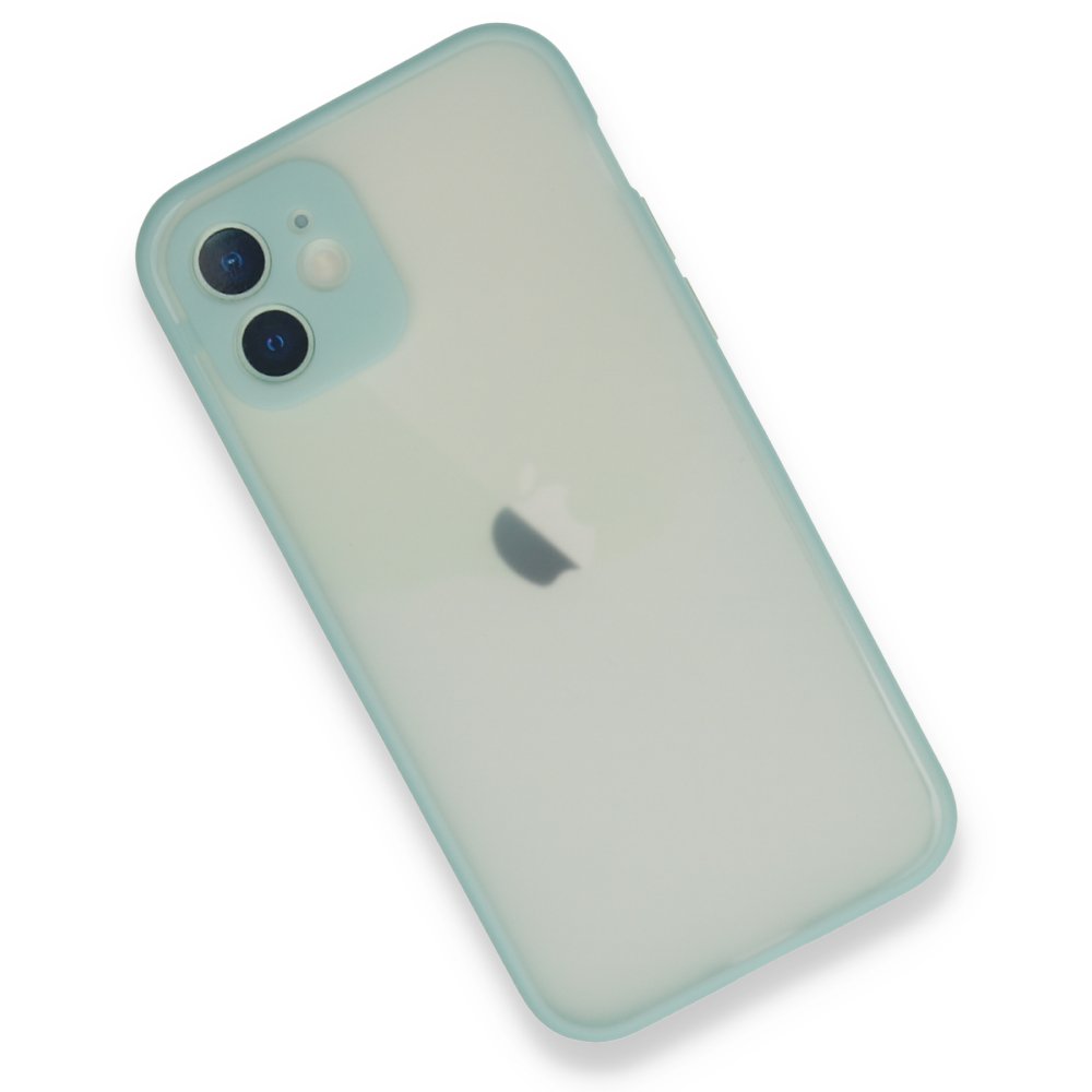  iPhone 11 Pro Max Kılıf Montreal Silikon Kapak - Turkuaz