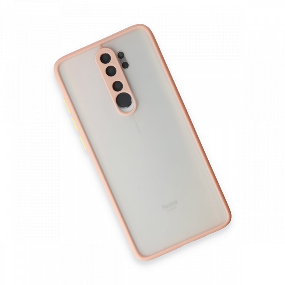 Redmi Note 8 Pro Kılıf Montreal Silikon Kapak - Pembe Redmi Note 8 Pro Kılıf Montreal Silikon Kapak - Pembe