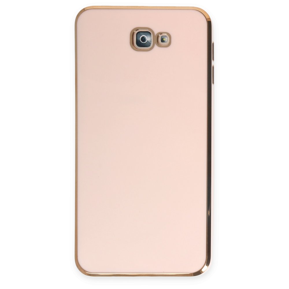  Samsung Galaxy J7 Prime Kılıf Volet Silikon - Pembe