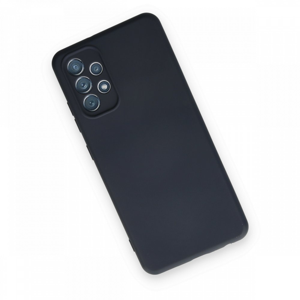 Samsung Galaxy A52 Kılıf Nano içi Kadife Silikon - Lacivert Samsung Galaxy A52 Kılıf Nano içi Kadife Silikon - Lacivert
