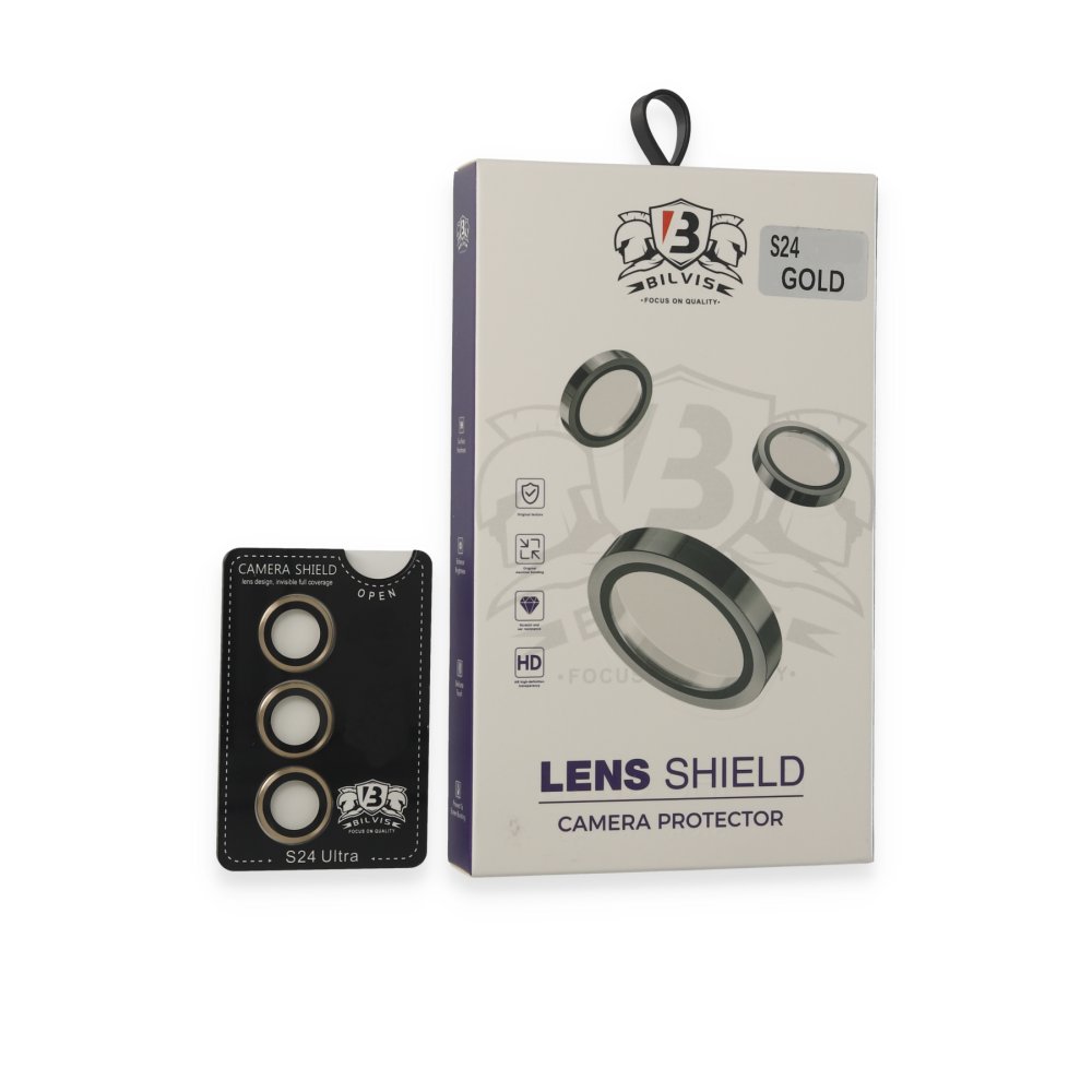  Samsung Galaxy S24 Bilvis Titan Kamera Lens - Gold
