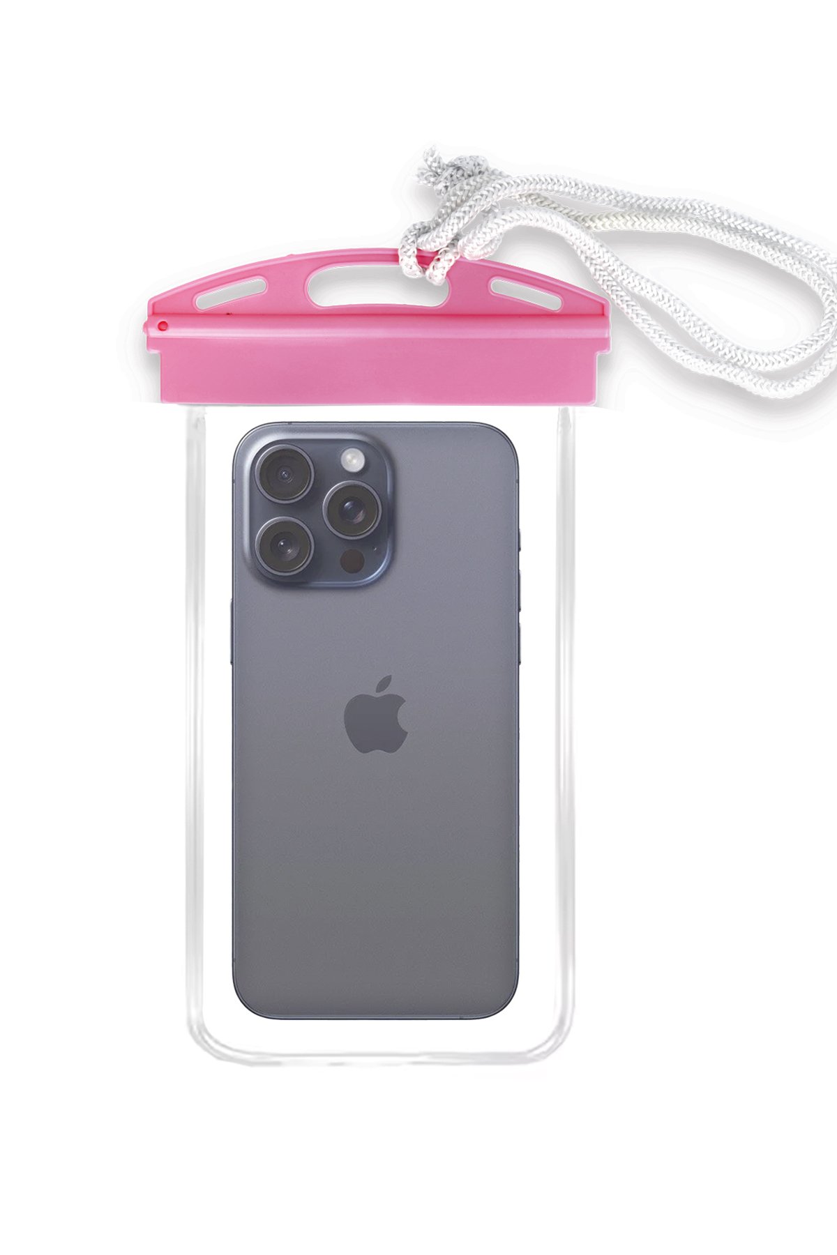  Waterproof Universal Su Geçirmez Kılıf - Pembe