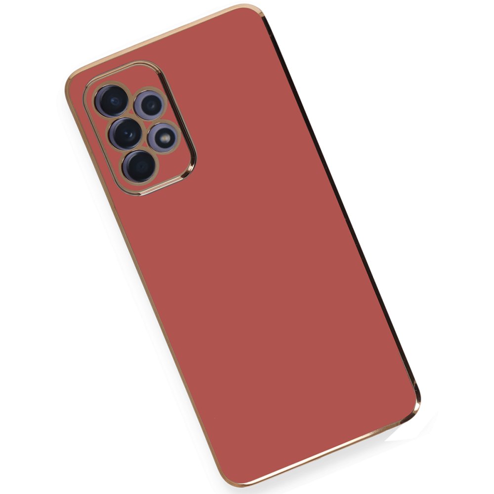  Samsung Galaxy A52 Kılıf Volet Silikon - Kırmızı