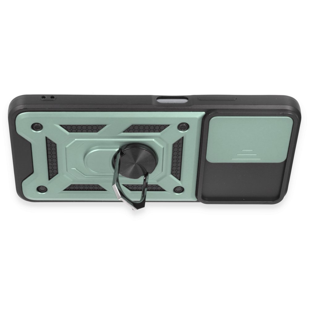 Redmi Note 12 5G Kılıf Pars Lens Yüzüklü Silikon - Yeşil Redmi Note 12 5G Kılıf Pars Lens Yüzüklü Silikon - Yeşil