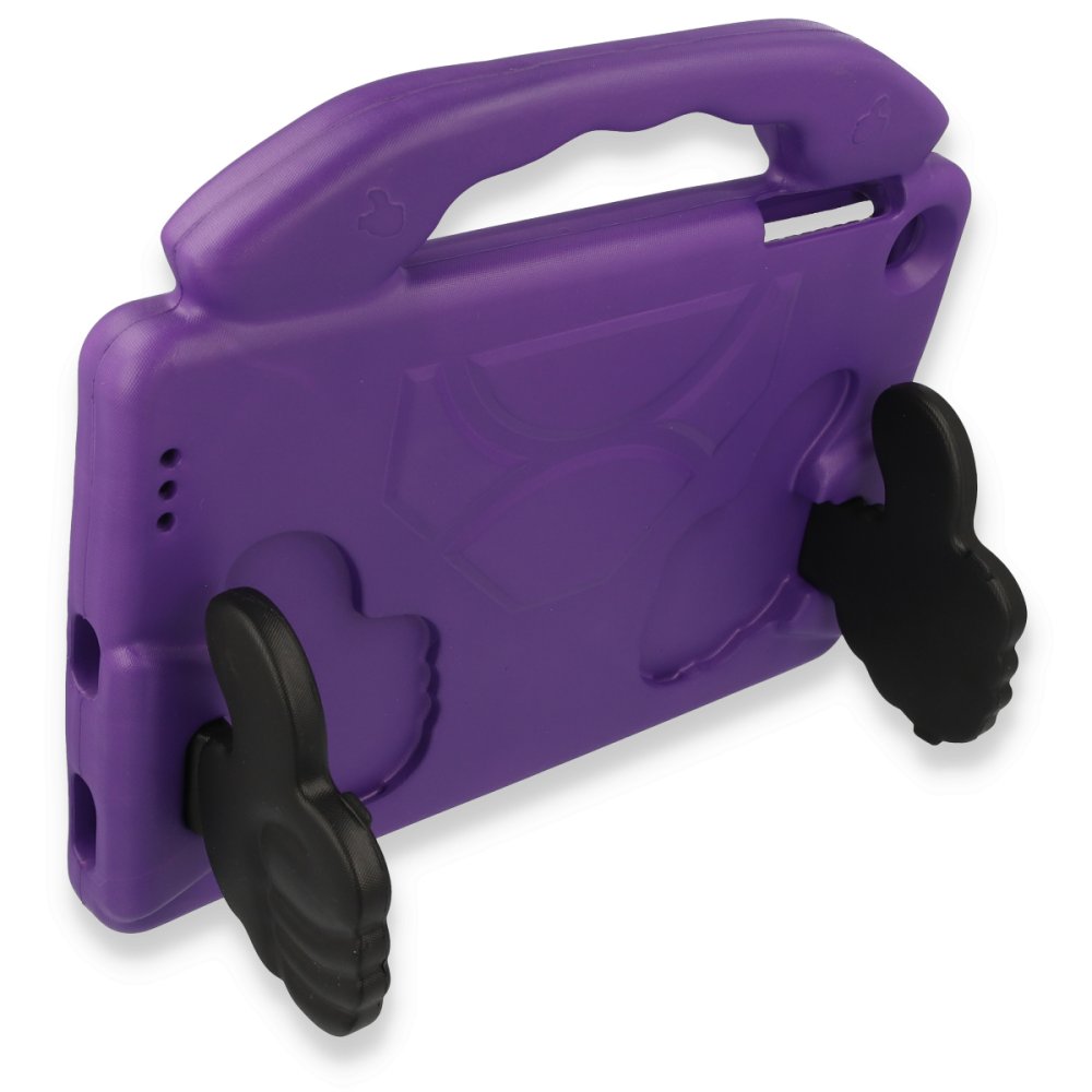 Huawei MatePad T10S 10.1 Kılıf Like Stantlı Tablet Silikon - Mor Huawei MatePad T10S 10.1 Kılıf Like Stantlı Tablet Silikon - Mor