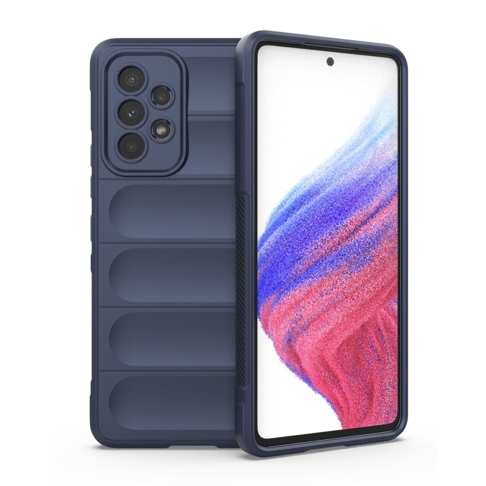  Samsung Galaxy A53 5G Kılıf Optimum Silikon - Lacivert