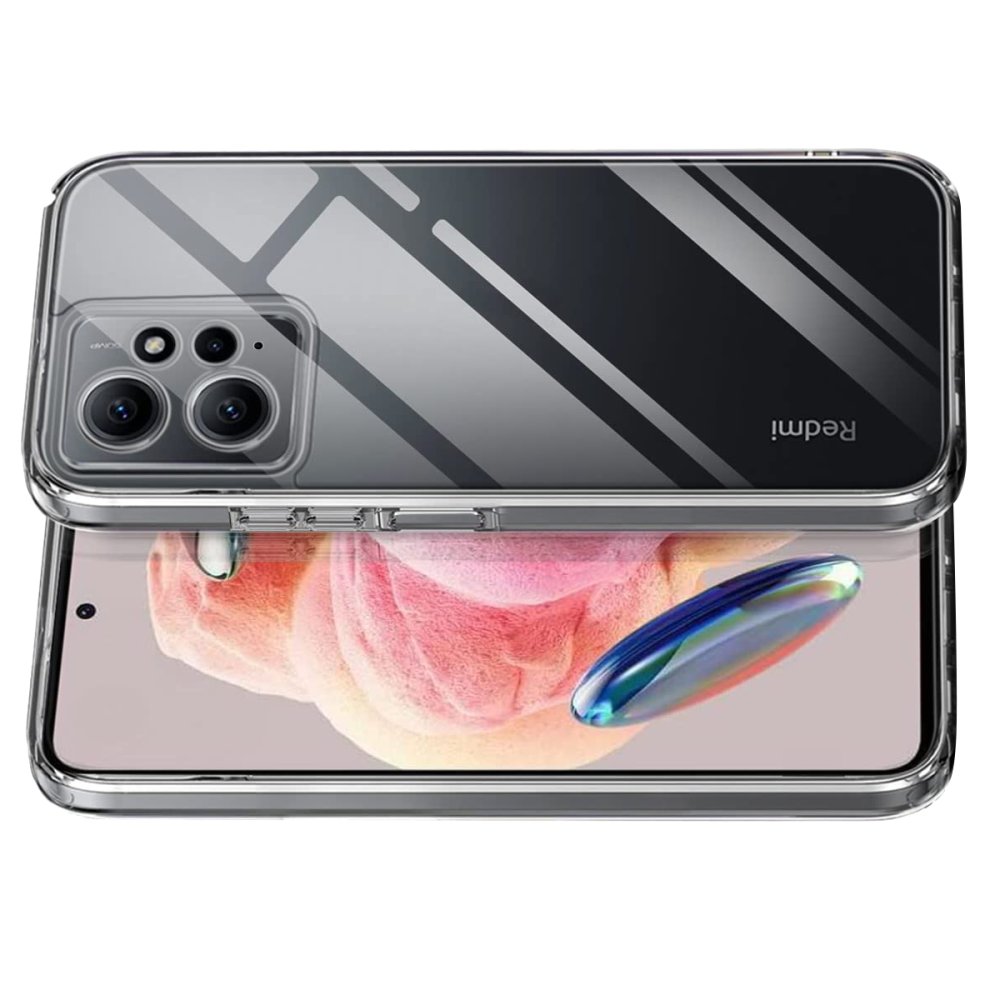 Redmi Note 12 4G Kılıf Lüx Şeffaf Silikon