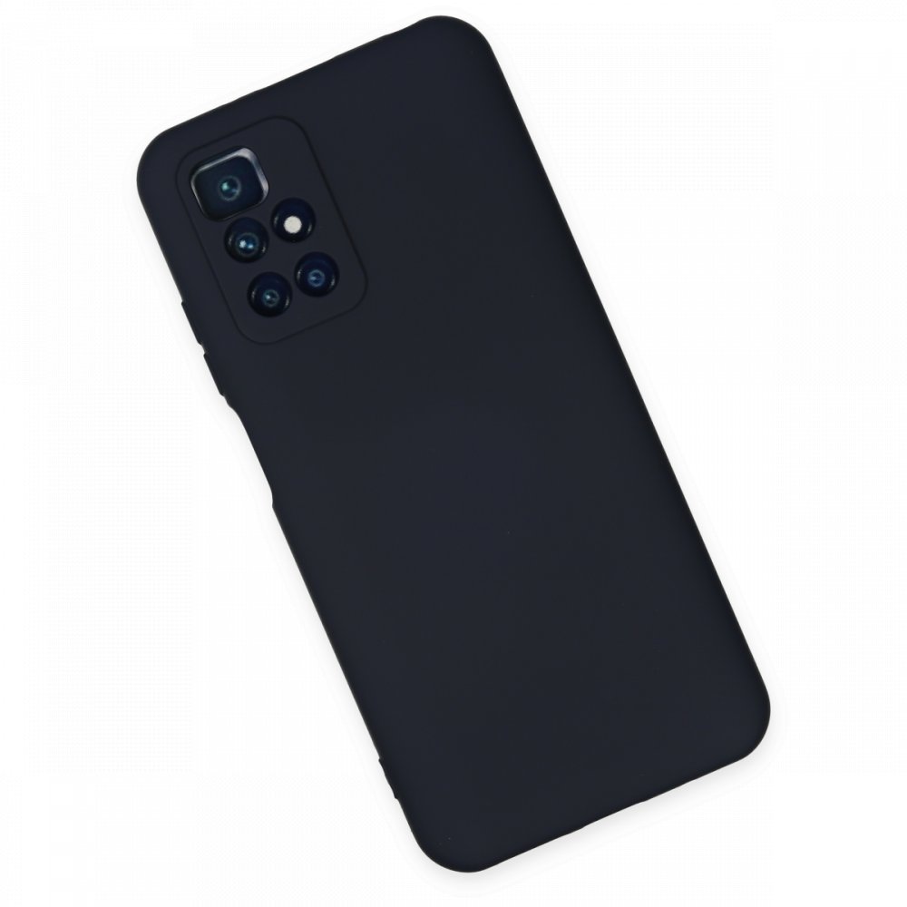 Redmi 10 2022 Kılıf Nano içi Kadife Silikon - Lacivert