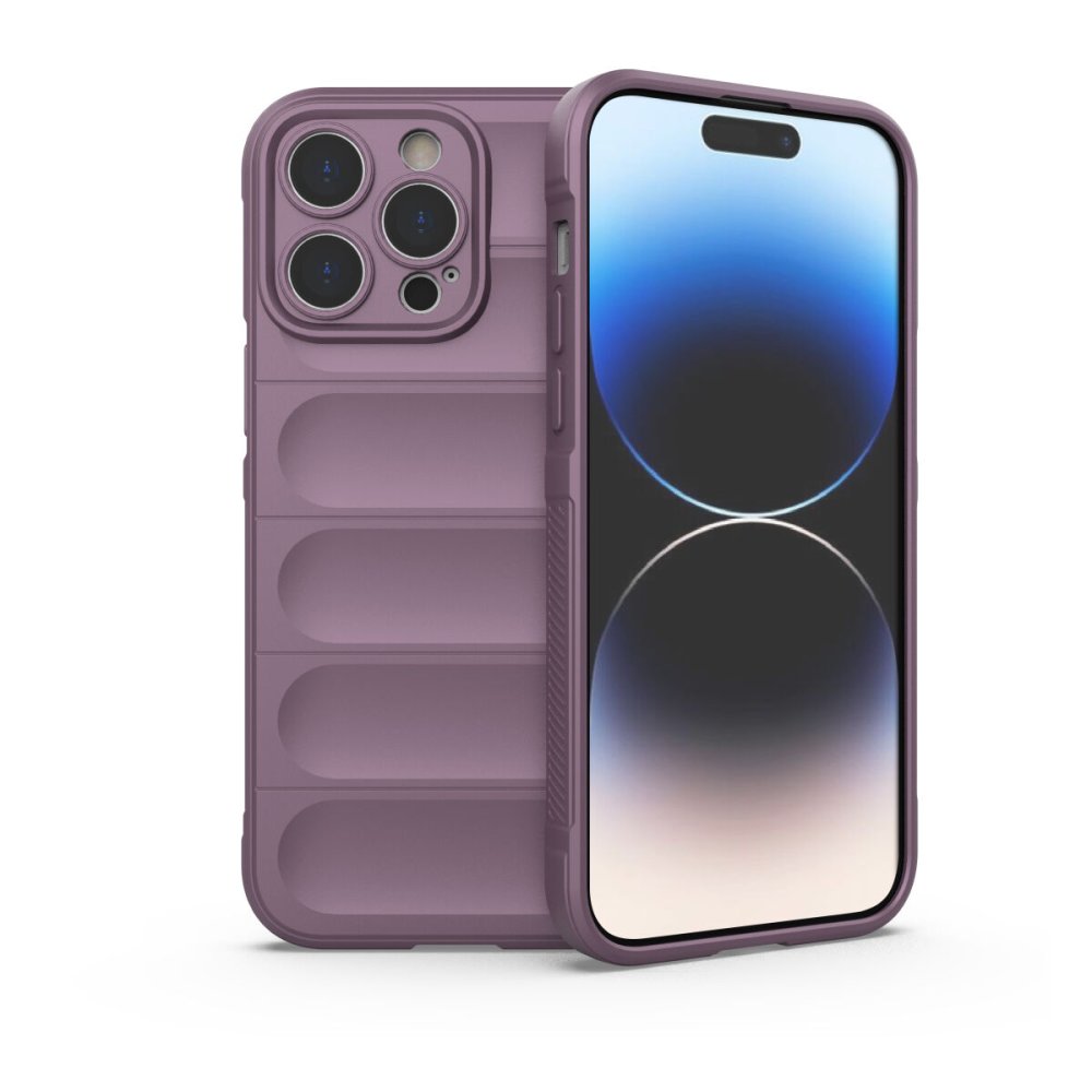  iPhone 15 Pro Max Kılıf Optimum Silikon - Mor