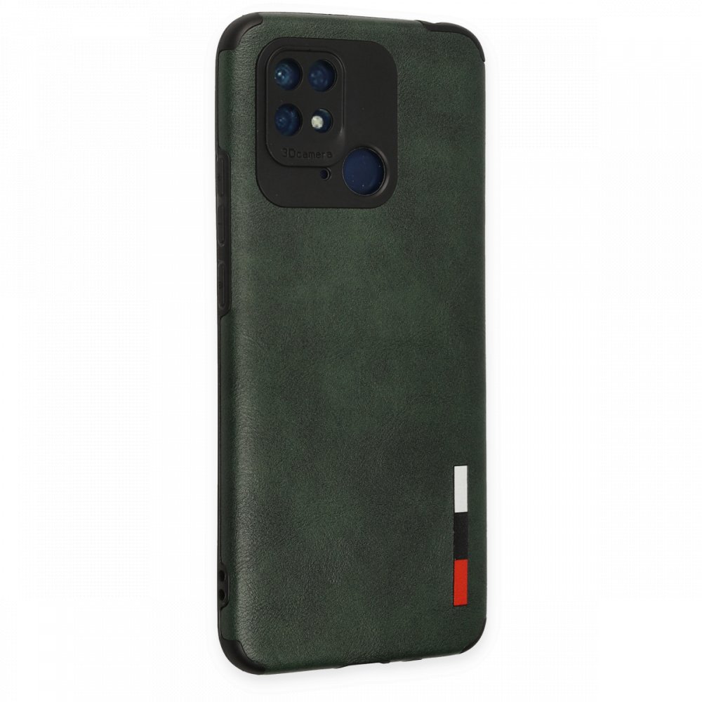 Xiaomi Poco C40 Kılıf Loop Deri Silikon - Yeşil Xiaomi Poco C40 Kılıf Loop Deri Silikon - Yeşil