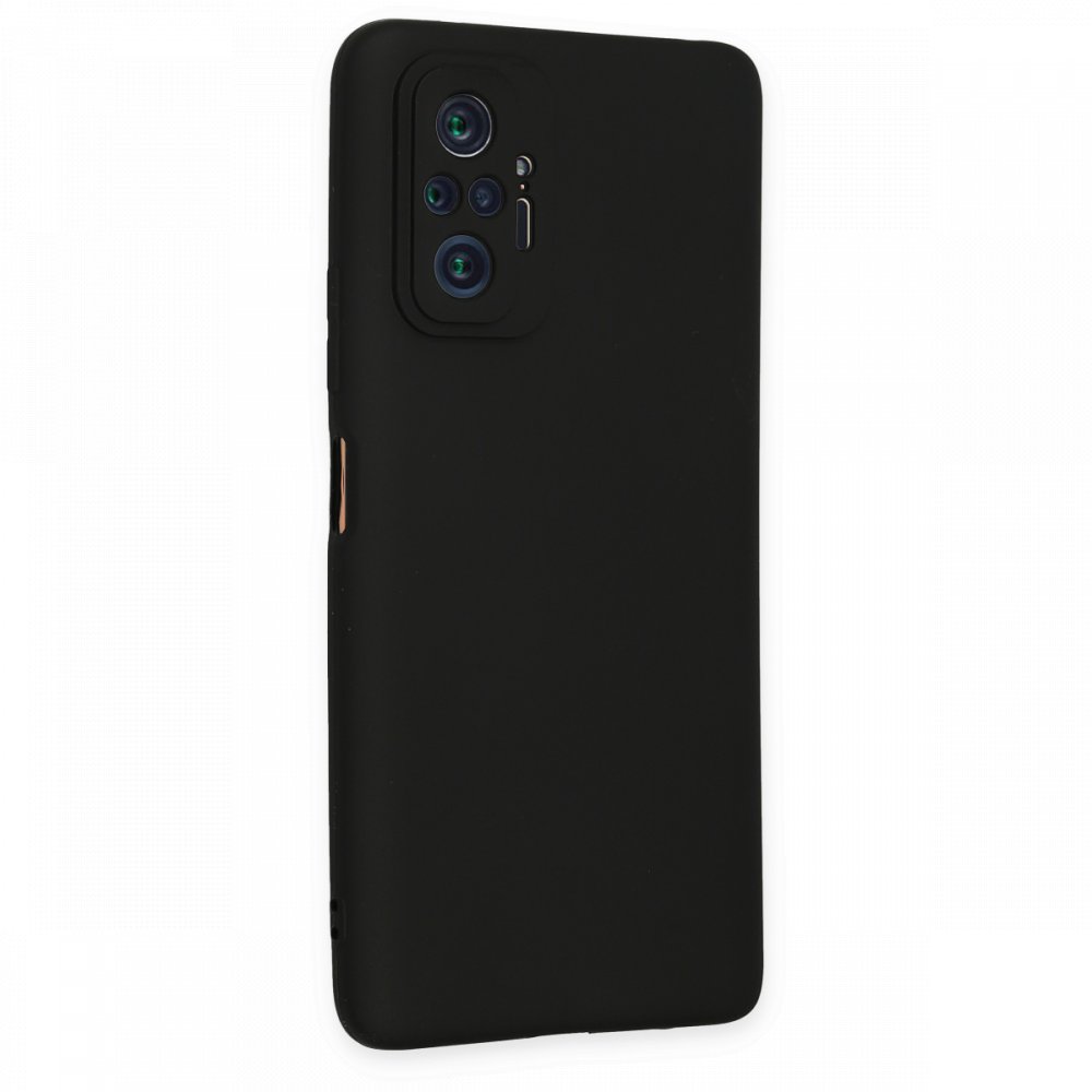 Redmi Note 10 Pro Kılıf First Silikon - Siyah