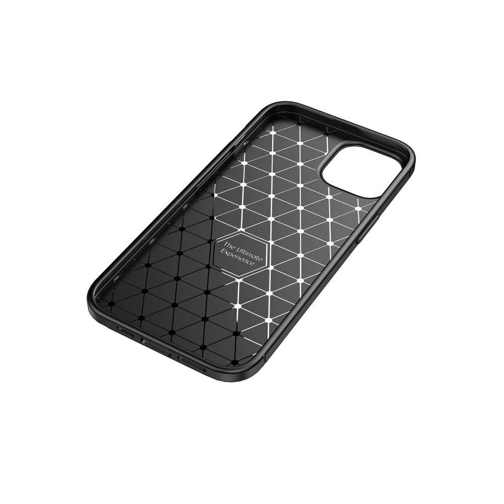 iPhone 14 Plus Kılıf Auto Focus Karbon Kapak - Lacivert  iPhone 14 Plus Kılıf Auto Focus Karbon Kapak - Lacivert