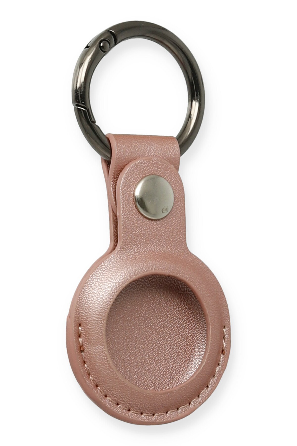  Airtag Anahtarlık Deri Kılıf - Rose Gold
