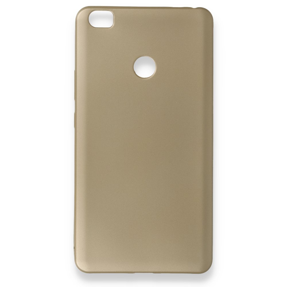 Xiaomi Mi Max Kılıf First Silikon - Gold Xiaomi Mi Max Kılıf First Silikon - Gold