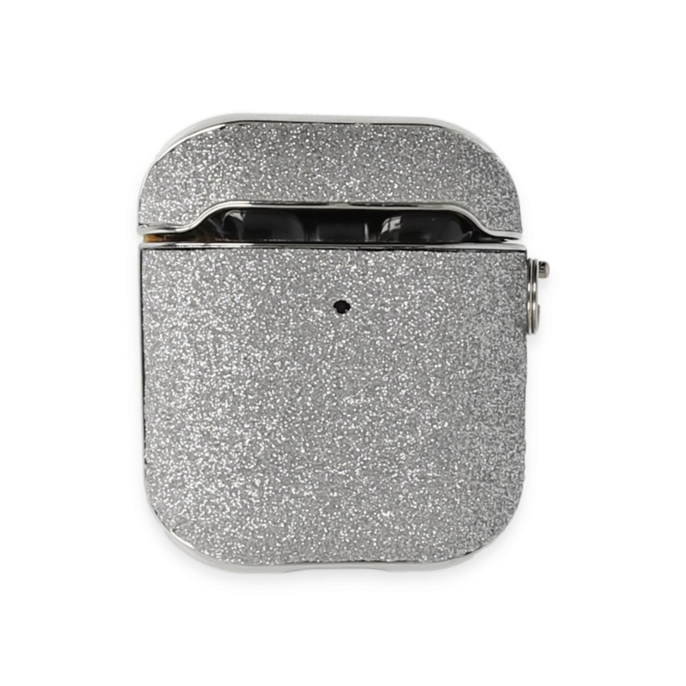 Airpods 2 (2.nesil) Spell Simli Kılıf - Gümüş Airpods 2 (2.nesil) Spell Simli Kılıf - Gümüş