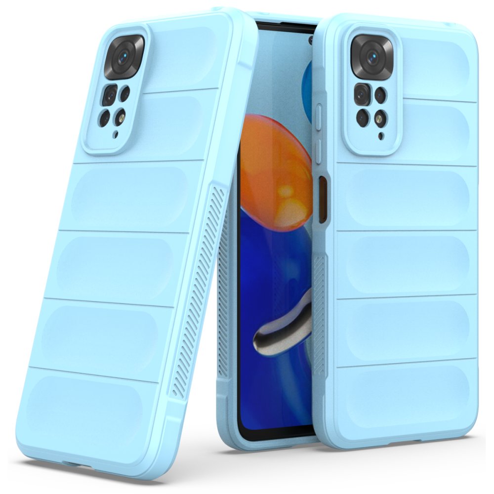 Redmi Note 11S Kılıf Optimum Silikon - Sky Blue Redmi Note 11S Kılıf Optimum Silikon - Sky Blue