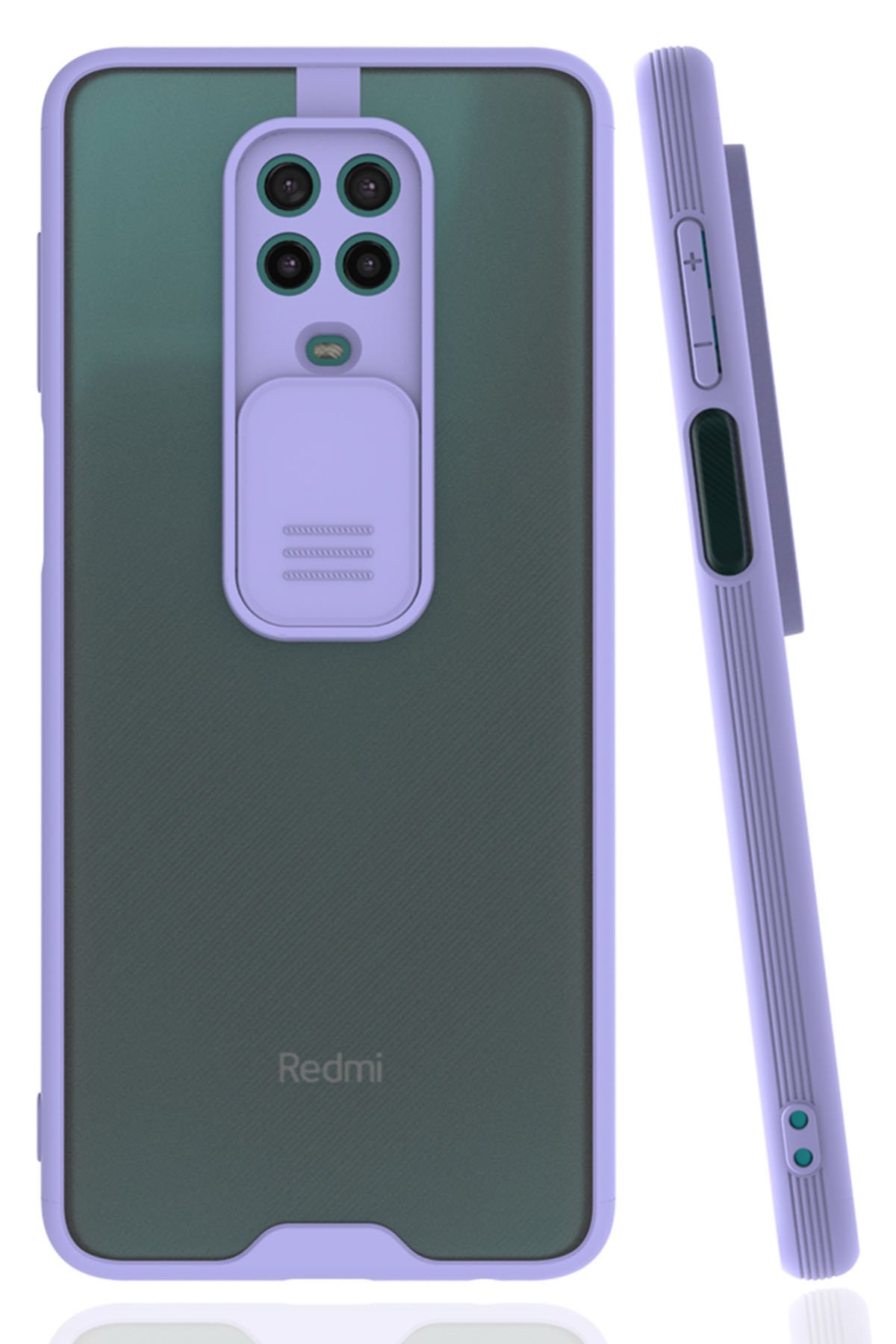 Redmi Note 9 Pro Kılıf Platin Kamera Koruma Silikon - Lila Redmi Note 9 Pro Kılıf Platin Kamera Koruma Silikon - Lila