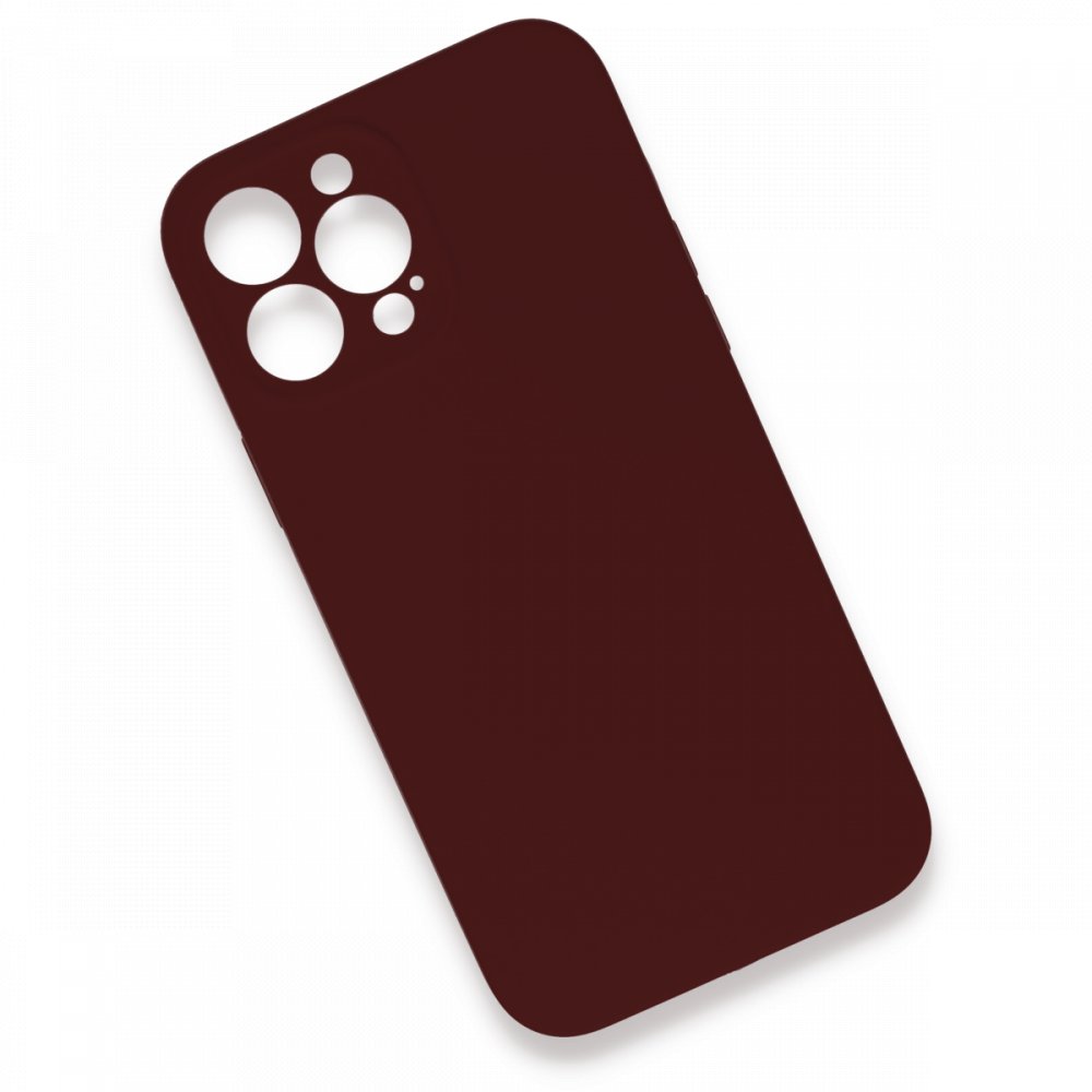  iPhone 13 Pro Kılıf Lansman Legant Silikon - Bordo
