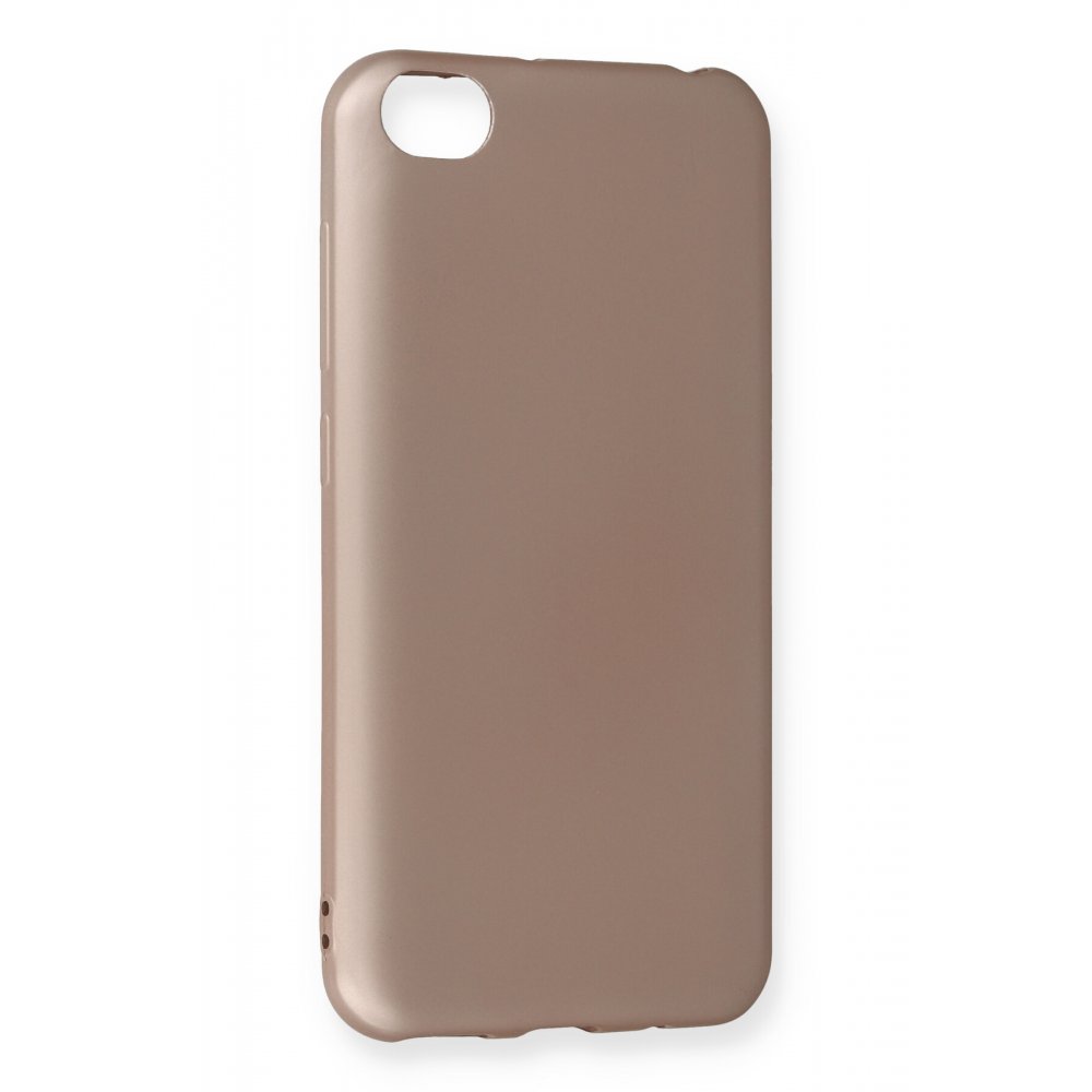 Redmi Go Kılıf First Silikon - Rose Gold
